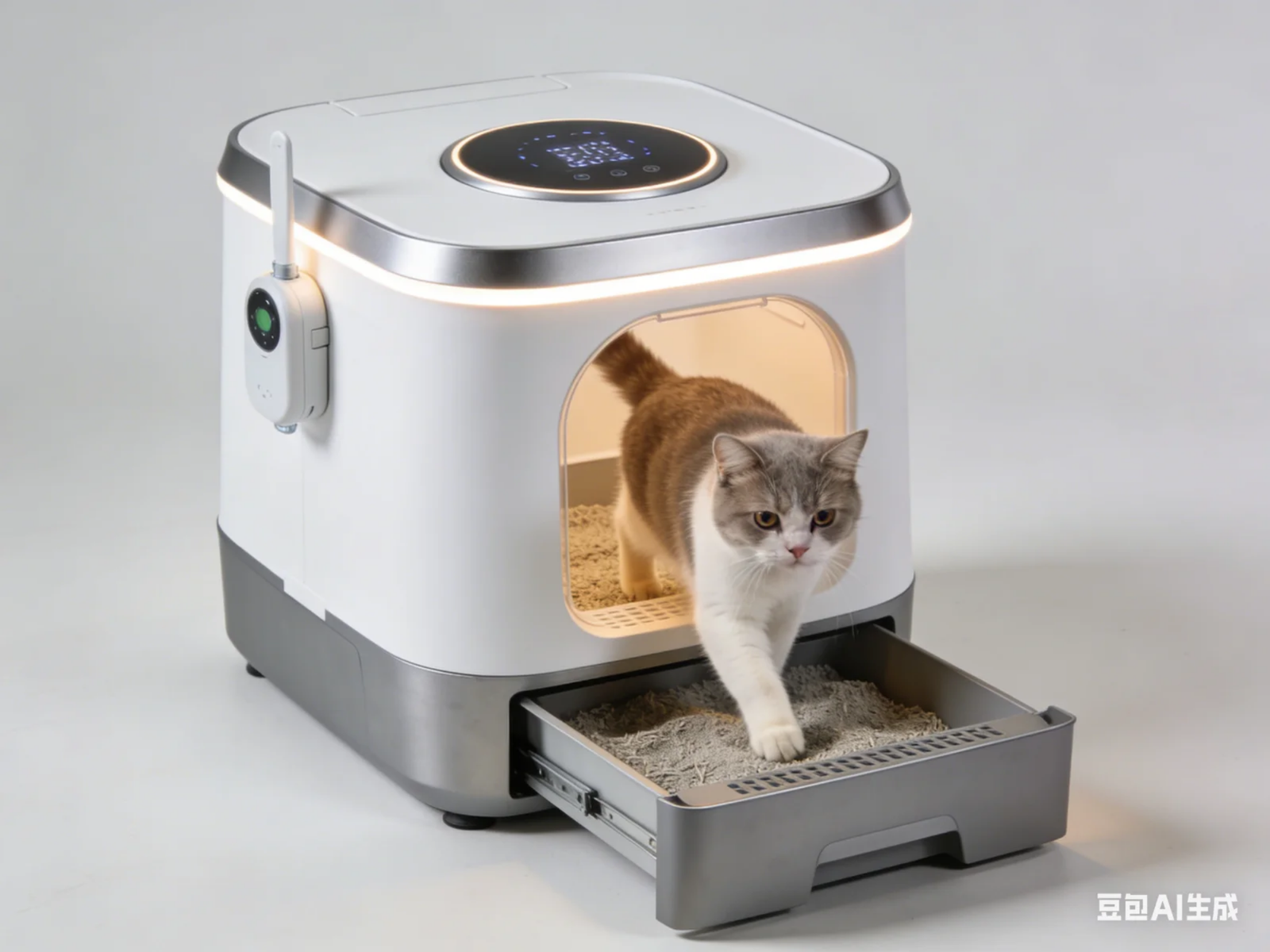 Ytobe smart litter box export warehouse - CE-certified units ready for distribution across Europe